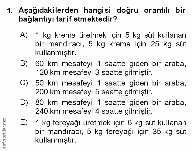 Soru 1