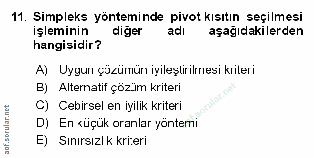 Soru 11