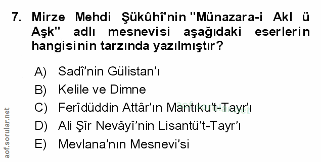 Soru 7