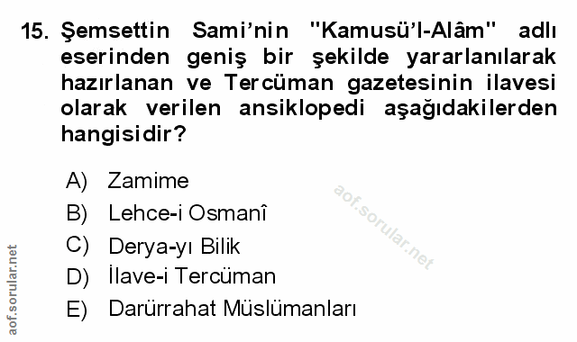 Soru 15