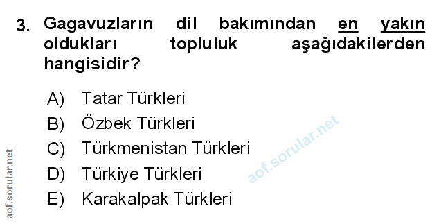 Soru 3