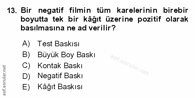 Soru 13