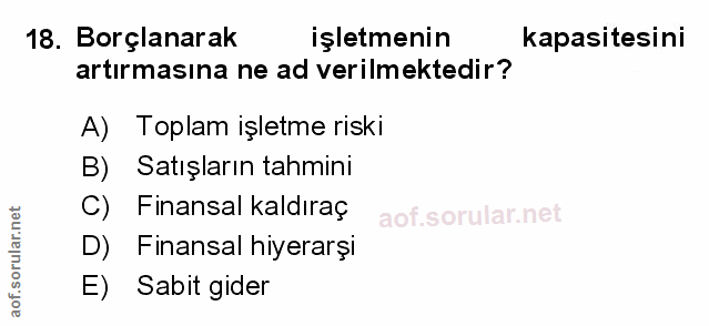 Soru 18