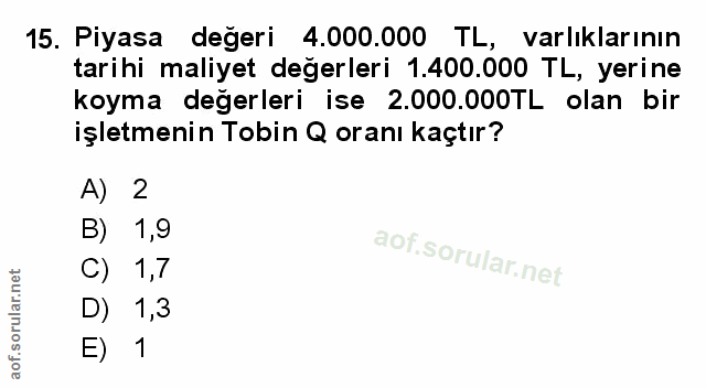 Soru 15