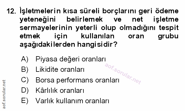 Soru 12