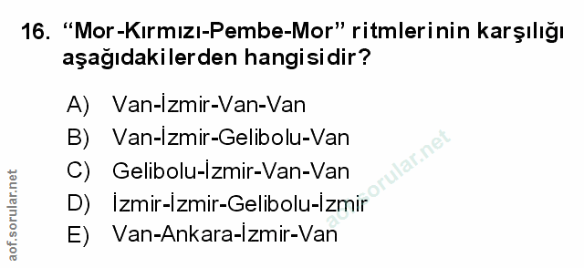 Soru 16