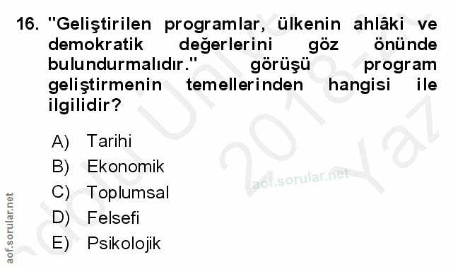 Soru 16