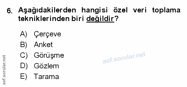Soru 6
