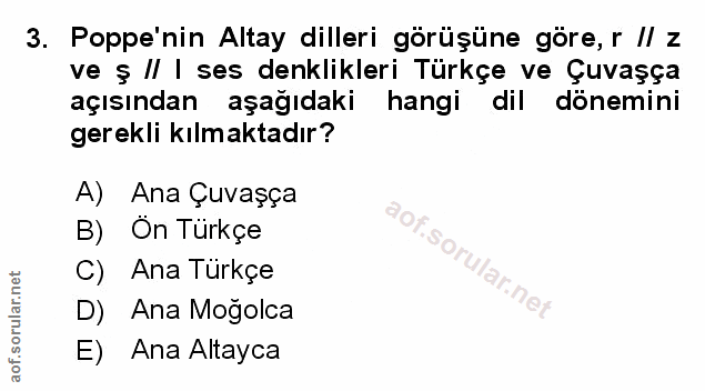 Soru 3