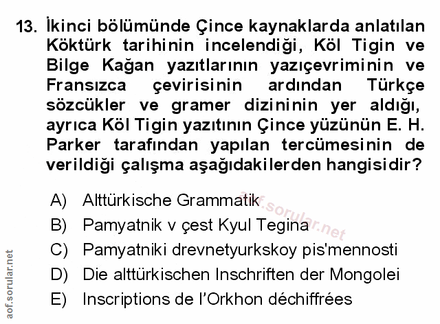 Soru 13