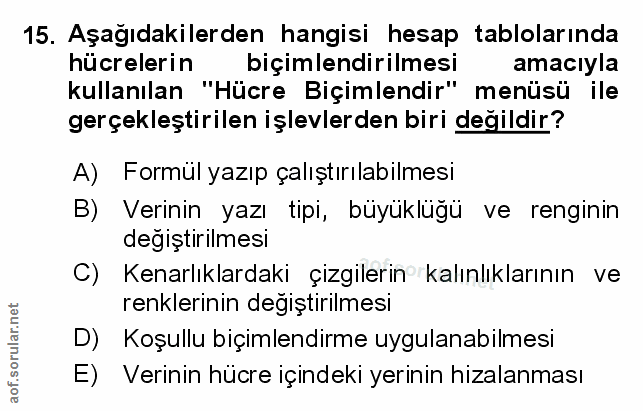 Soru 15