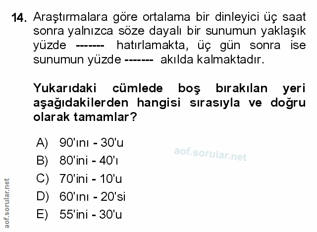 Soru 14