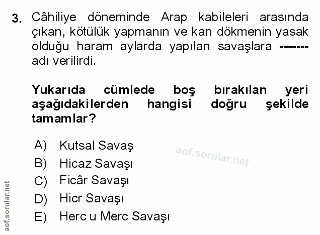 Soru 3