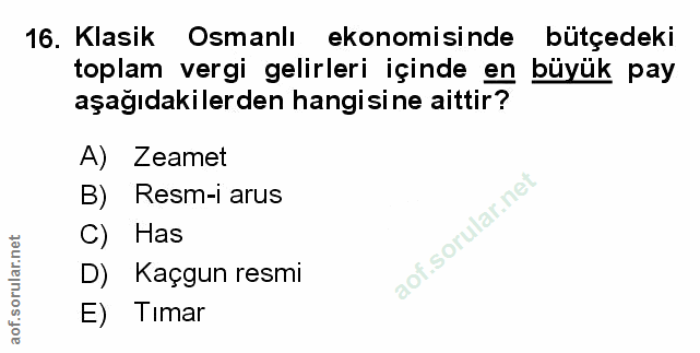 Soru 16