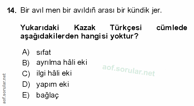 Soru 14
