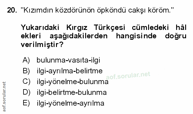 Soru 20