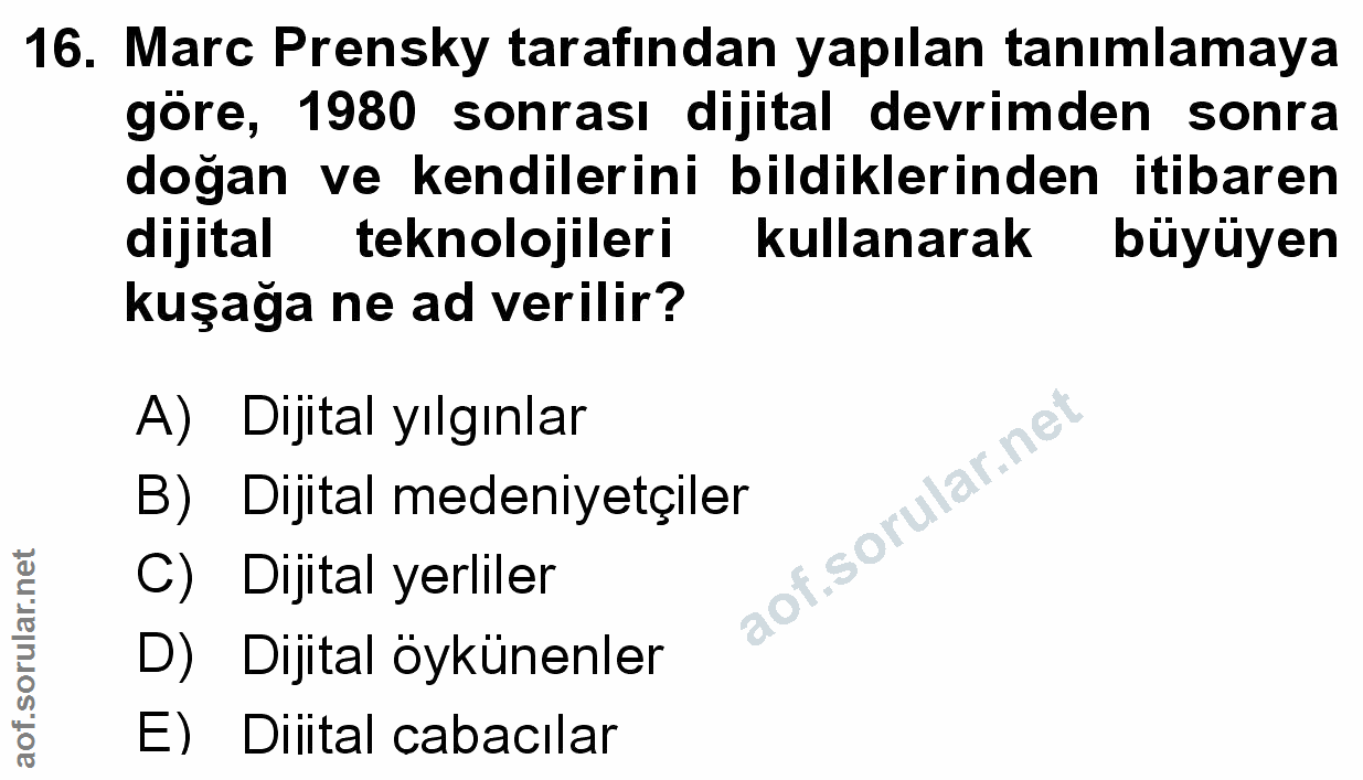 Soru 16