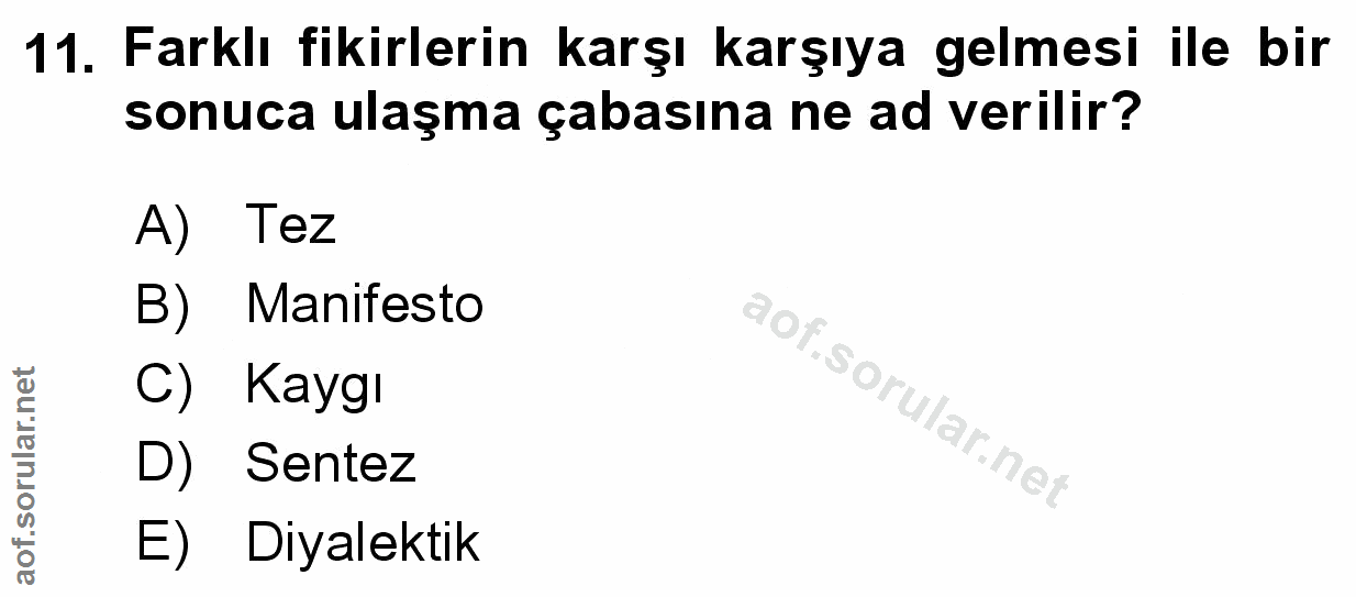 Soru 11
