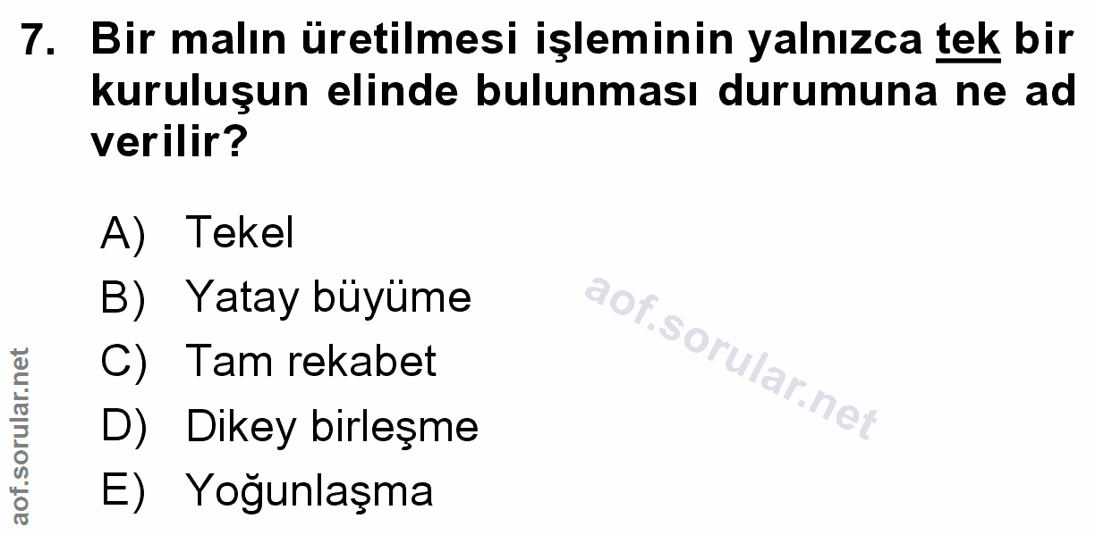 Soru 7