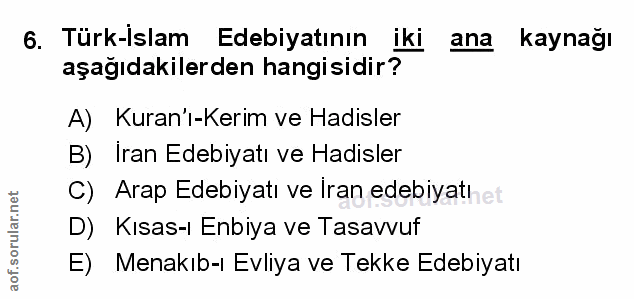 Soru 6