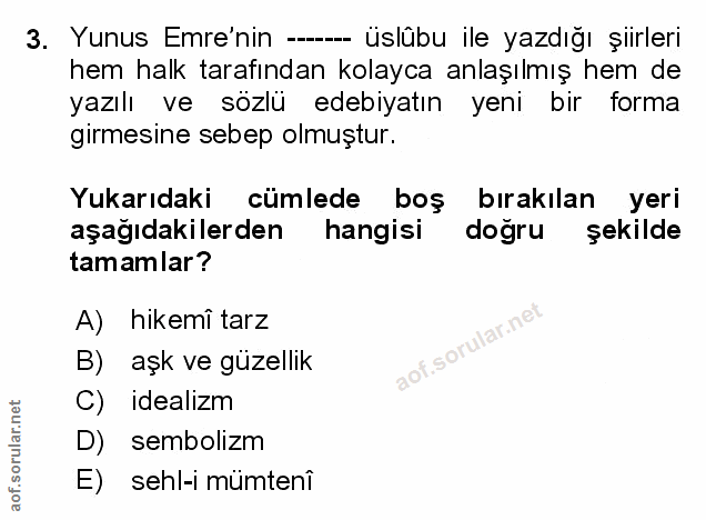 Soru 3