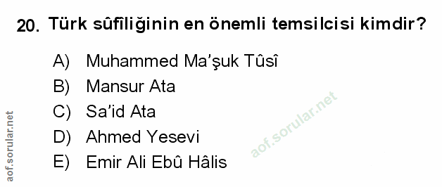 Soru 20