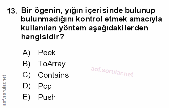 Soru 13