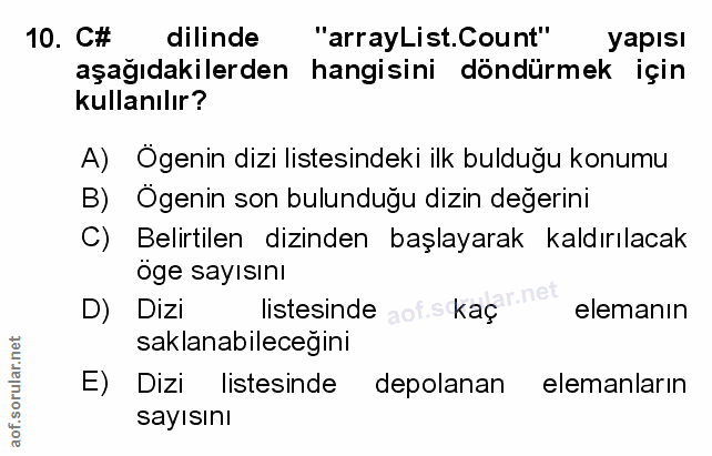Soru 10