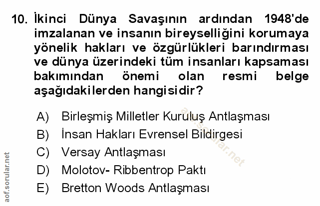 Soru 10