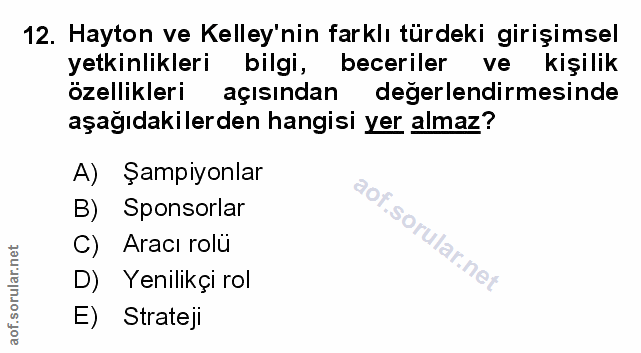 Soru 12