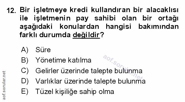 Soru 12