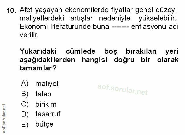 Soru 10