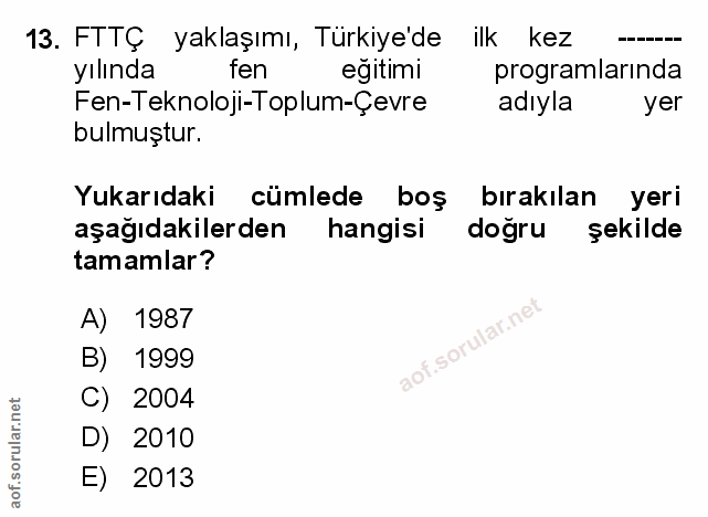 Soru 13