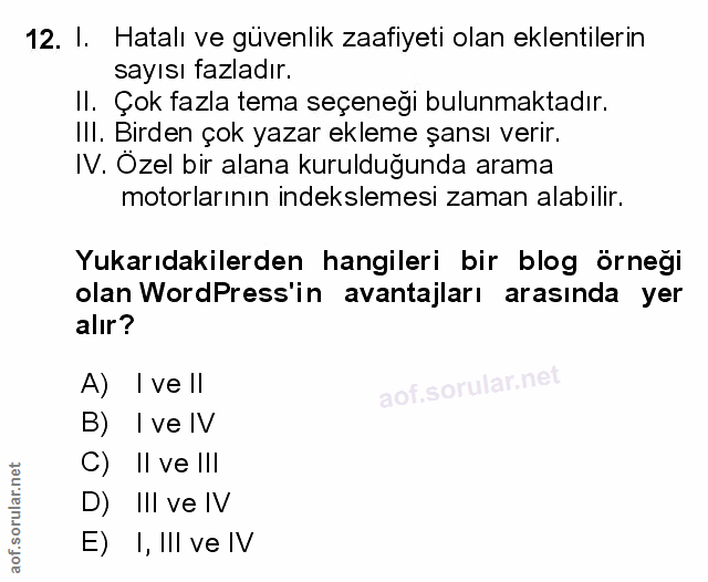 Soru 12
