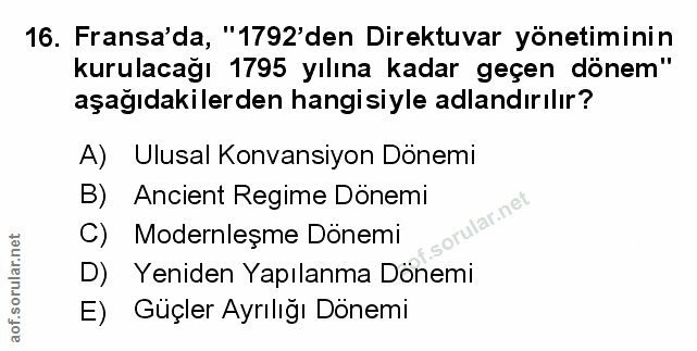 Soru 16