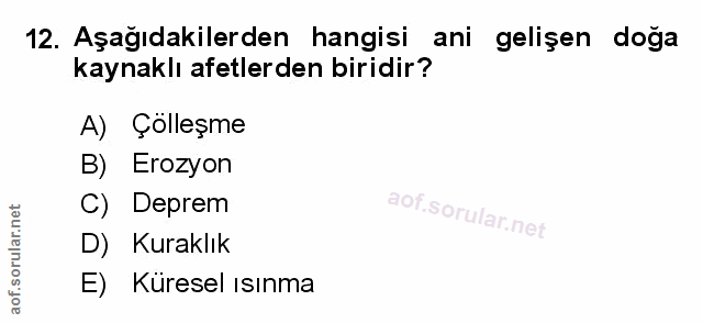 Soru 12