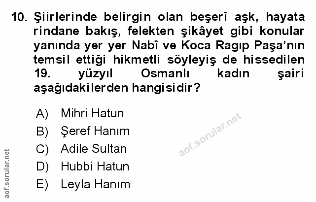 Soru 10