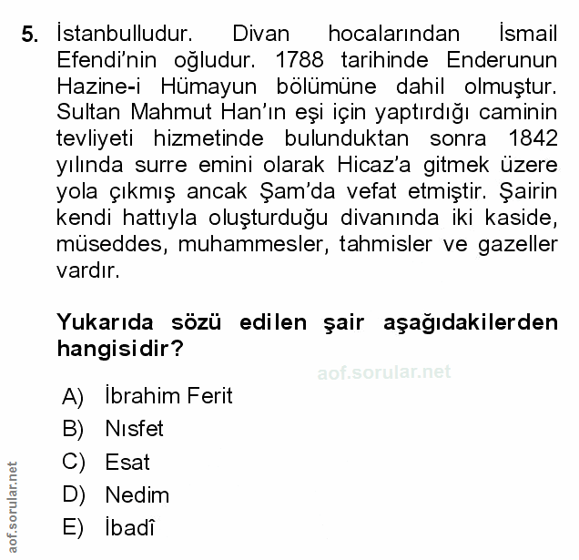 Soru 5