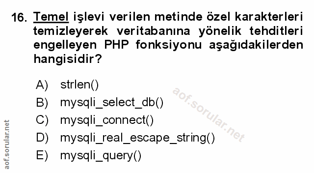Soru 16