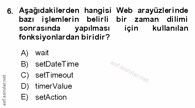 Soru 6