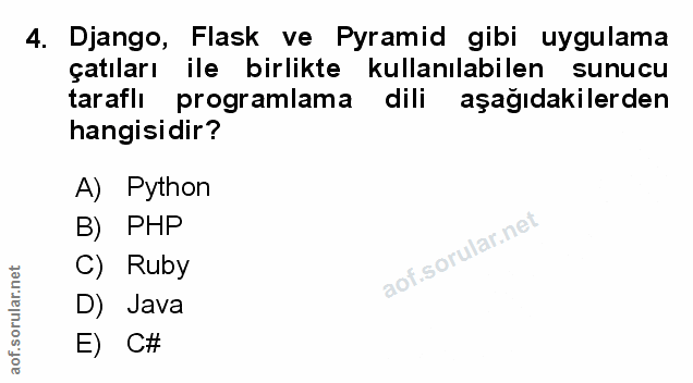 Soru 4