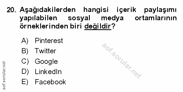 Soru 20
