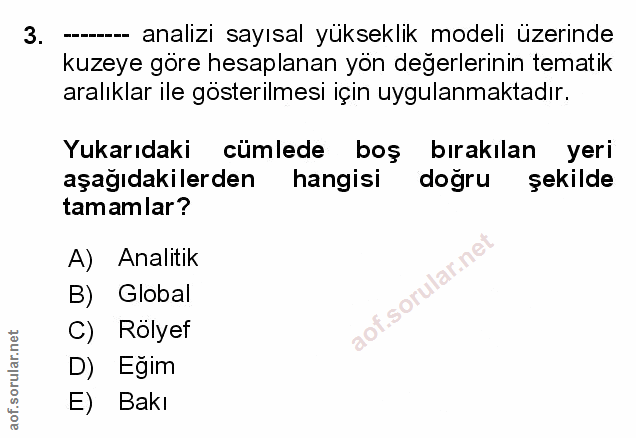 Soru 3