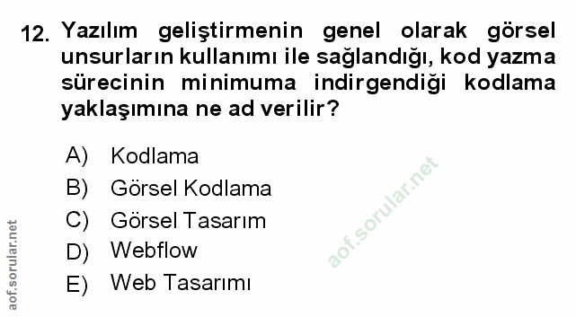 Soru 12