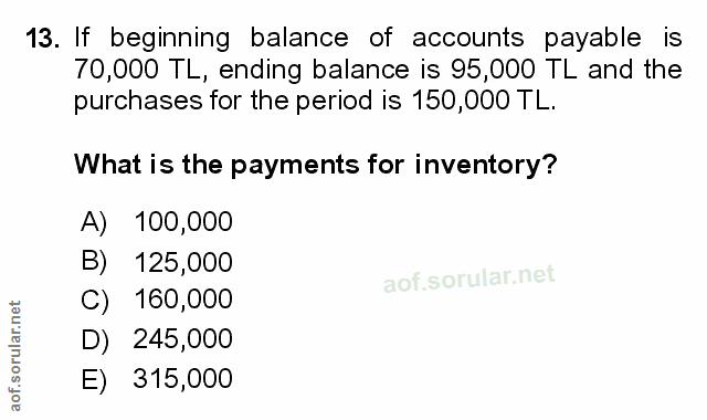 Soru 13