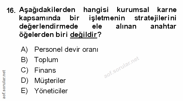 Soru 16
