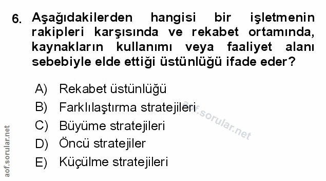 Soru 6