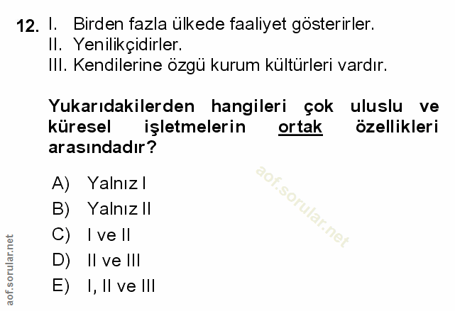 Soru 12