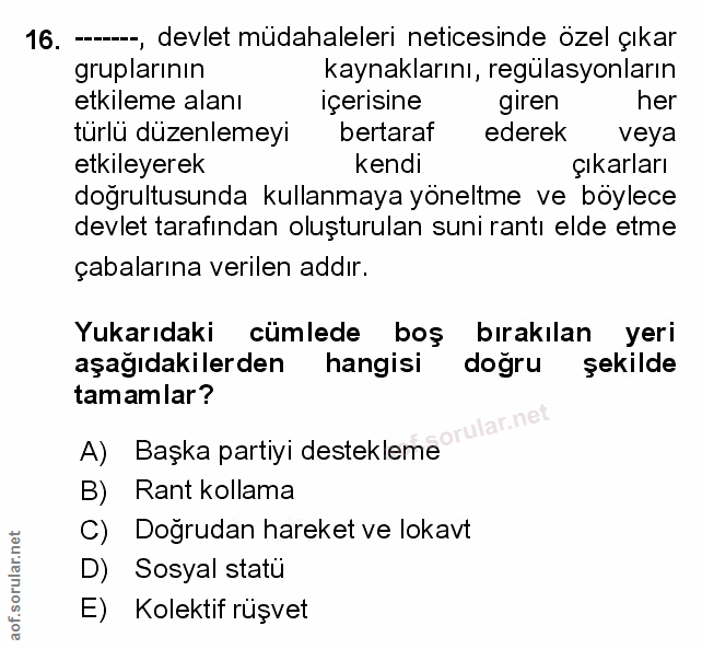 Soru 16