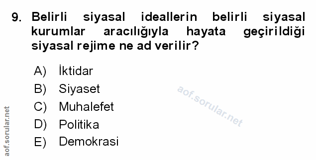 Soru 9